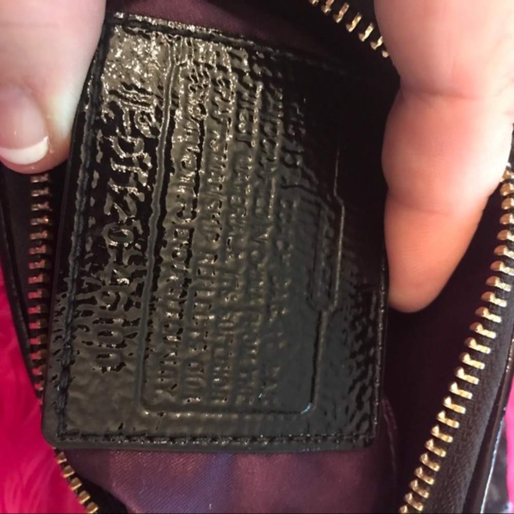 Rare! Coach Black Sequin Crossbody Bag - Picture 5 of 7